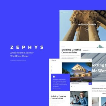 Zephys – Mimarlık & Emlakçılık WordPress Teması